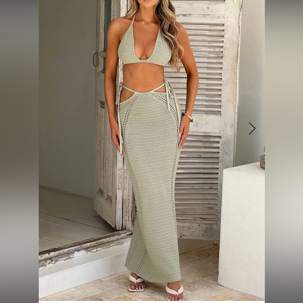 Babyboo Jia Maxi Skirt & Bralette Combo